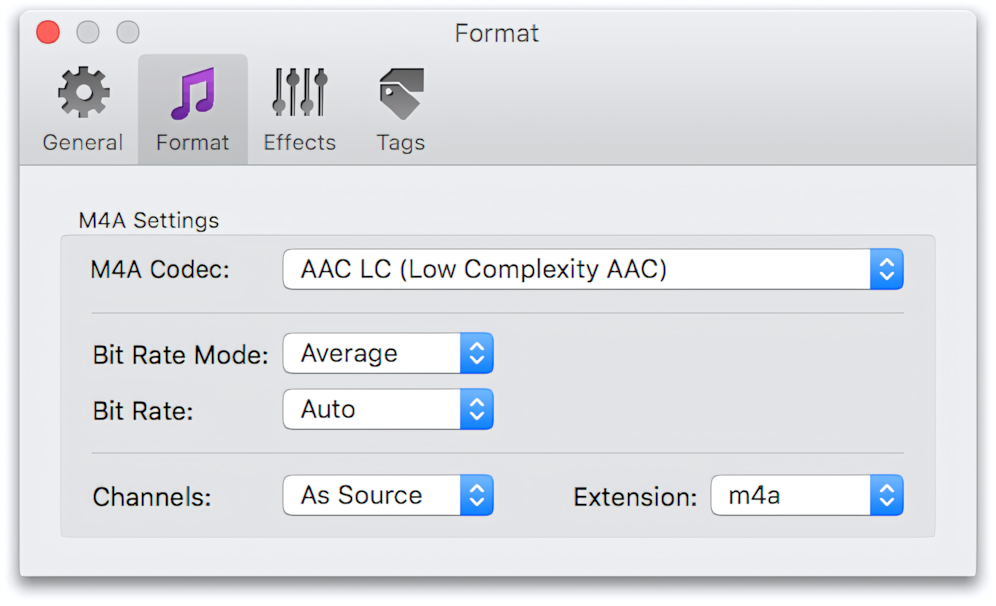 To M4A Converter for Mac - Amvidia